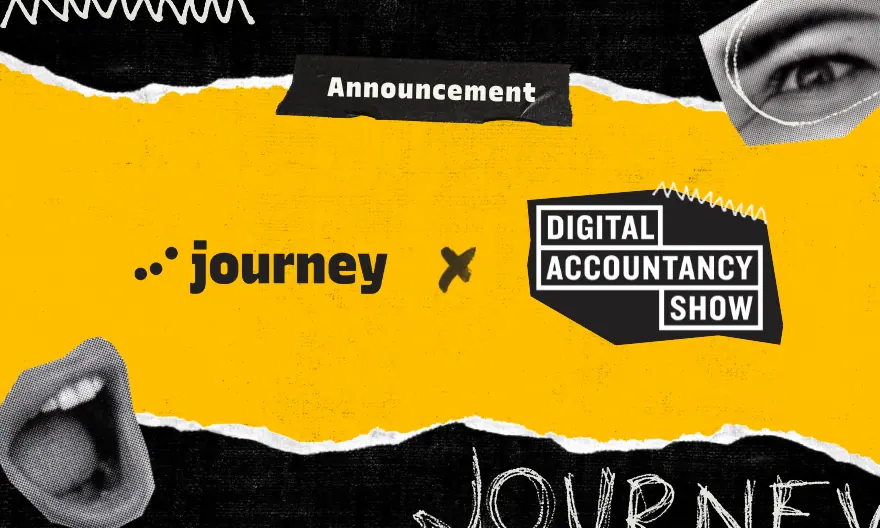 Journey x Digital Accountancy Show partnership announcement